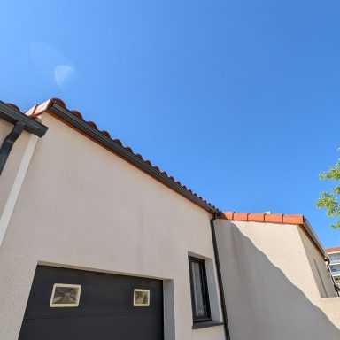 Gouttière et descente