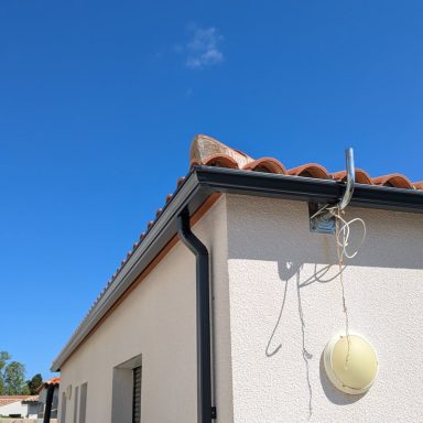 Gouttière et descente