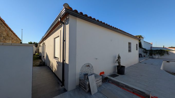 Gouttière et descente