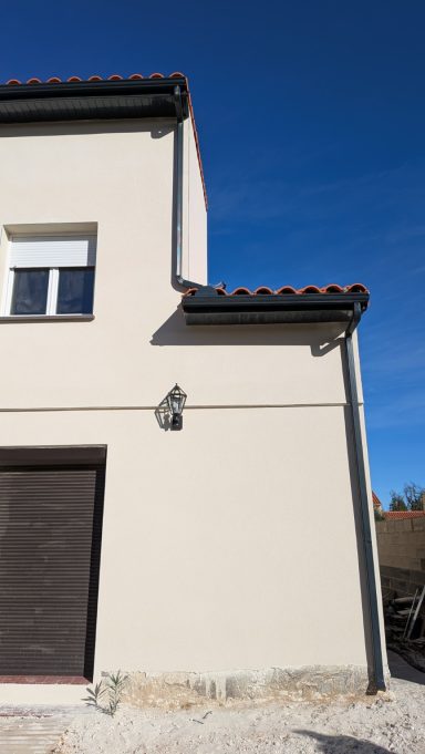 Gouttière et descente